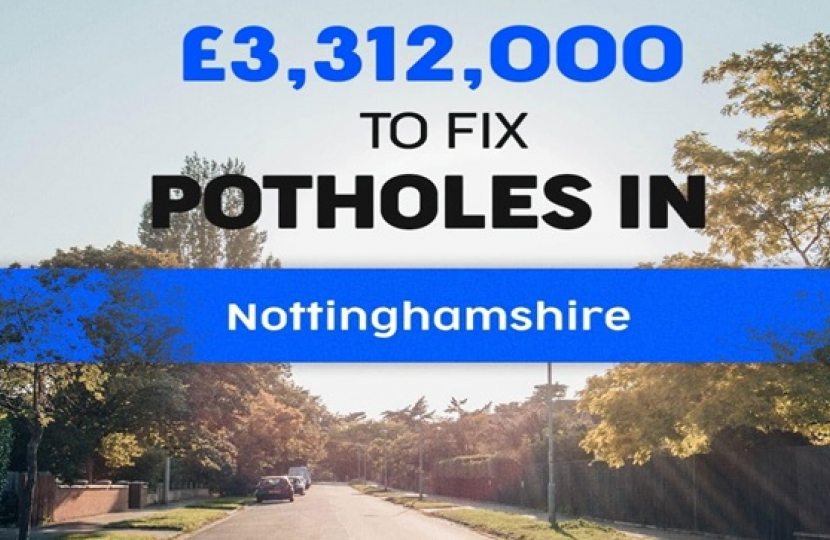 Pothole funding