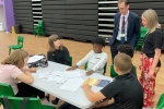 Tom Randall MP visits Arnold Hill's Summer School