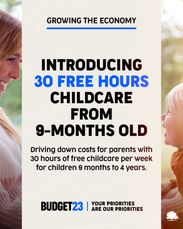 30 hours free childcare 