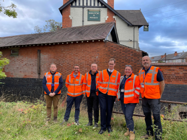 STW & Tom Randall MP visit Ouse Dyke, Carlton