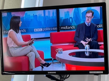 Tom Randall MP - BBC Politics East Midlands March 2022