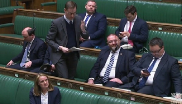 Tom Randall MP during the Equalities Questions on Wednesday, 30th March 2022. 